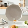 Donnor tourmaline non-stick pan, household wok, star anise wok, frying wok, induction cooker, open flame compatible details Picture